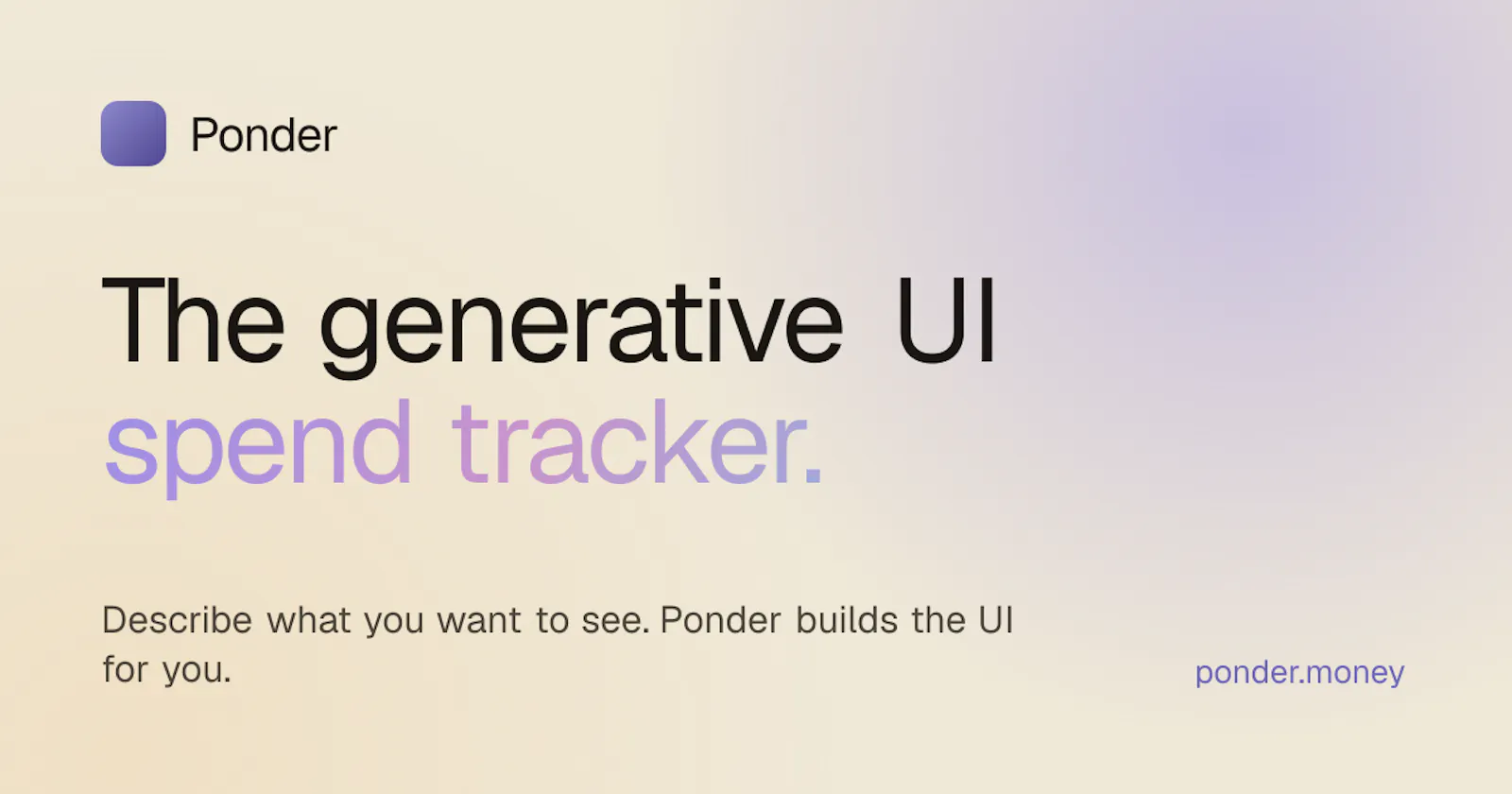 Ponder screenshot 1