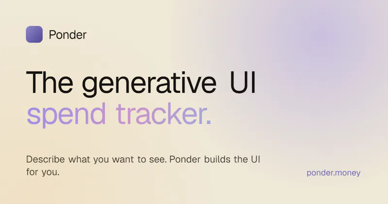 Ponder screenshot 1