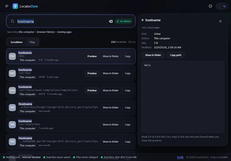 LocatorZero screenshot 6