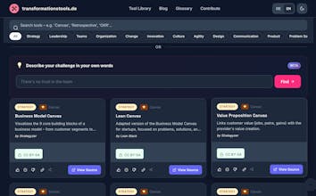 Transformationstools gallery image