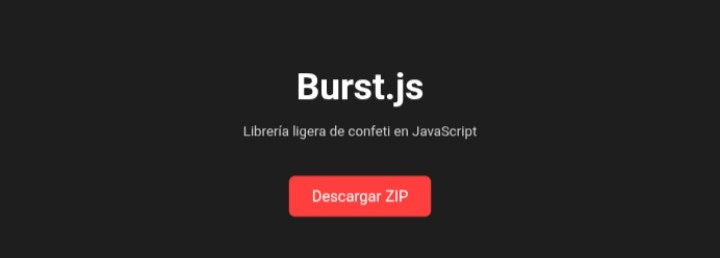 Burst.js  - Main product screenshot demonstrating key features and user interface
