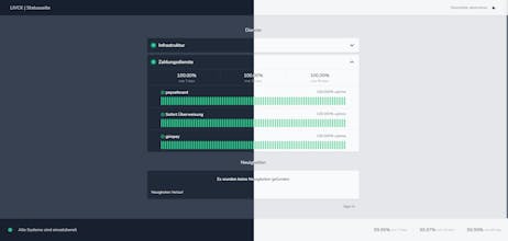 LIVCK Statuspage Monitoring gallery image