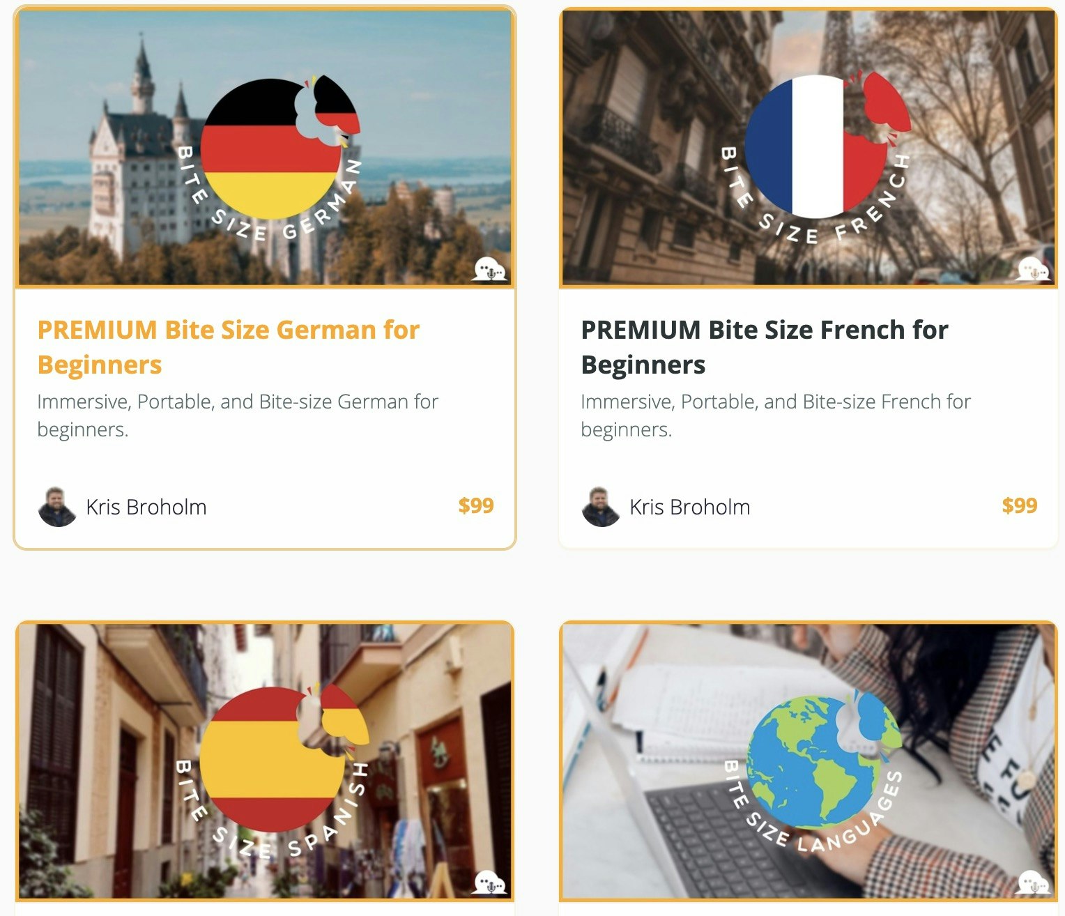 Bite Size Languages gallery image