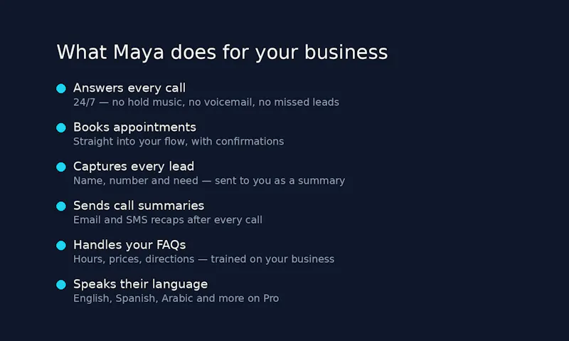 Maya — Maxe AI Employee screenshot 3