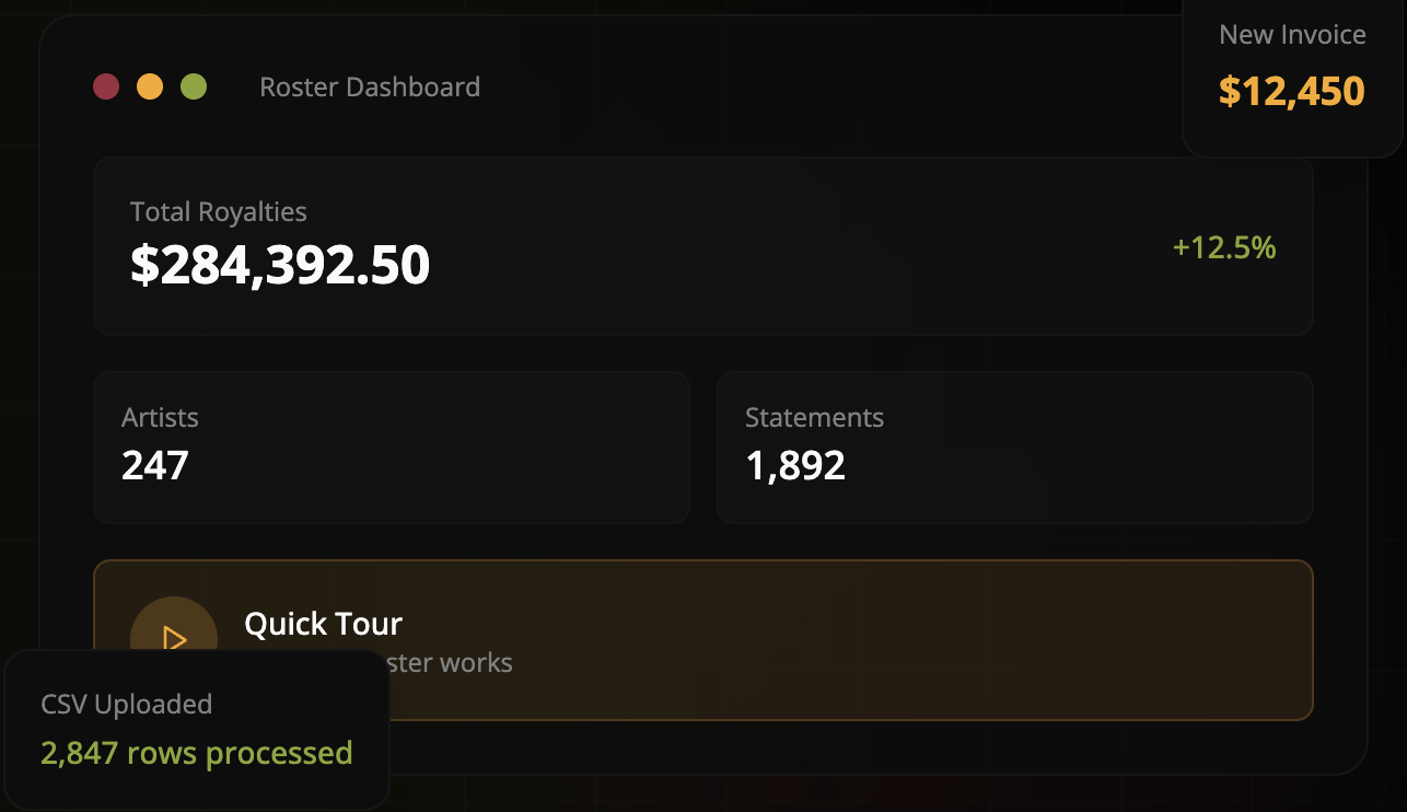 Roster Royalties gallery image