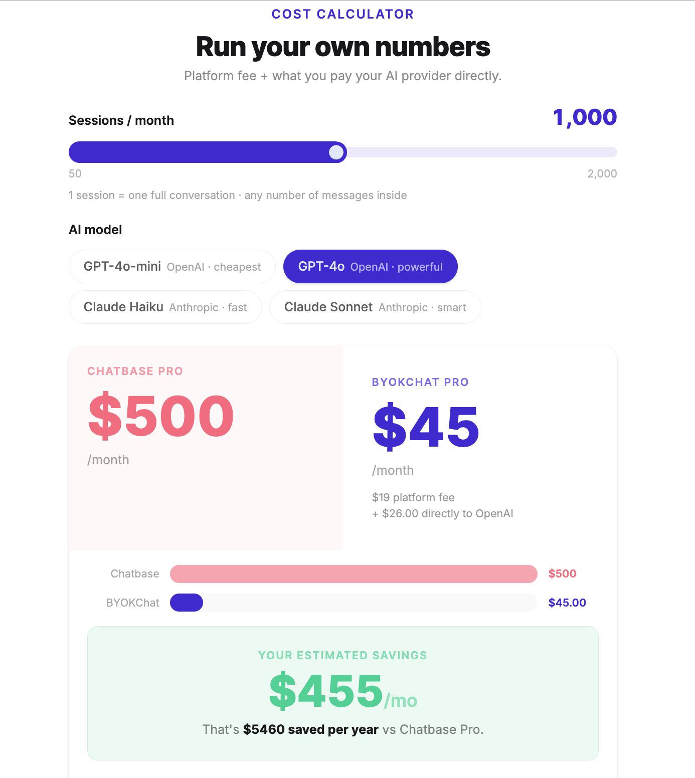 BYOKChat gallery image