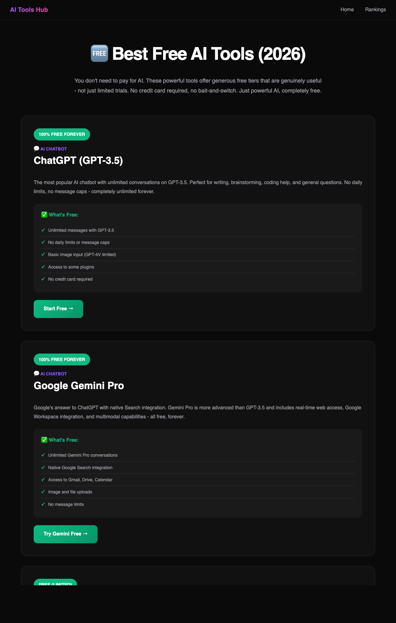 AI Tools Hub gallery image