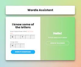Wordle-Assistant gallery image
