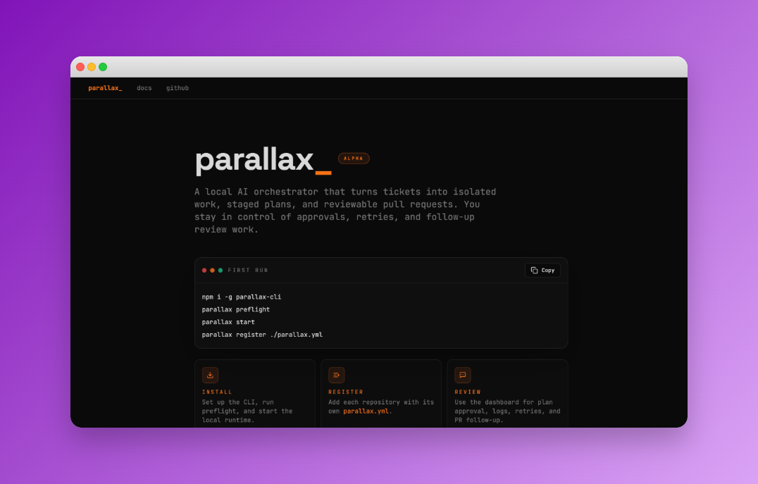 Parallax gallery image