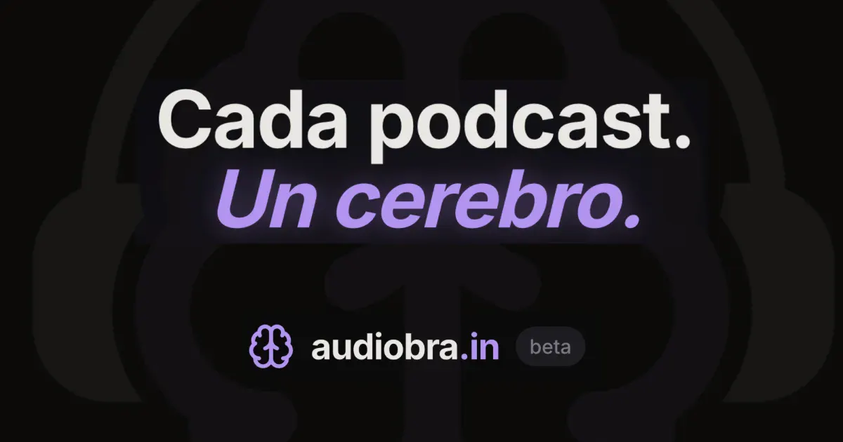 audiobra.in — Inteligencia de Audio のプロダクトバナー