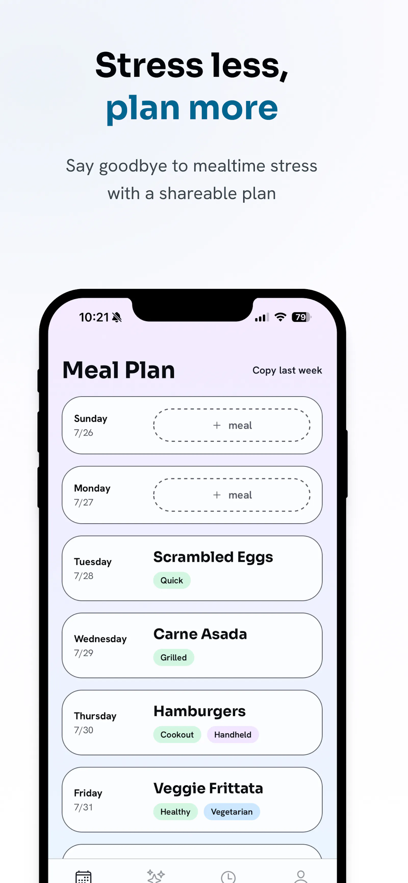 Meals at Home screenshot 1