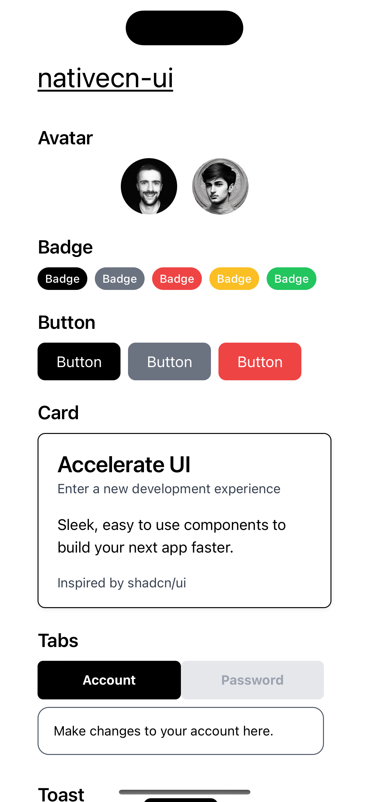 Média Mobilecn ui - Beaux composants d'interface utilisateur mobiles personnalisables, gratuit pour toujours 4