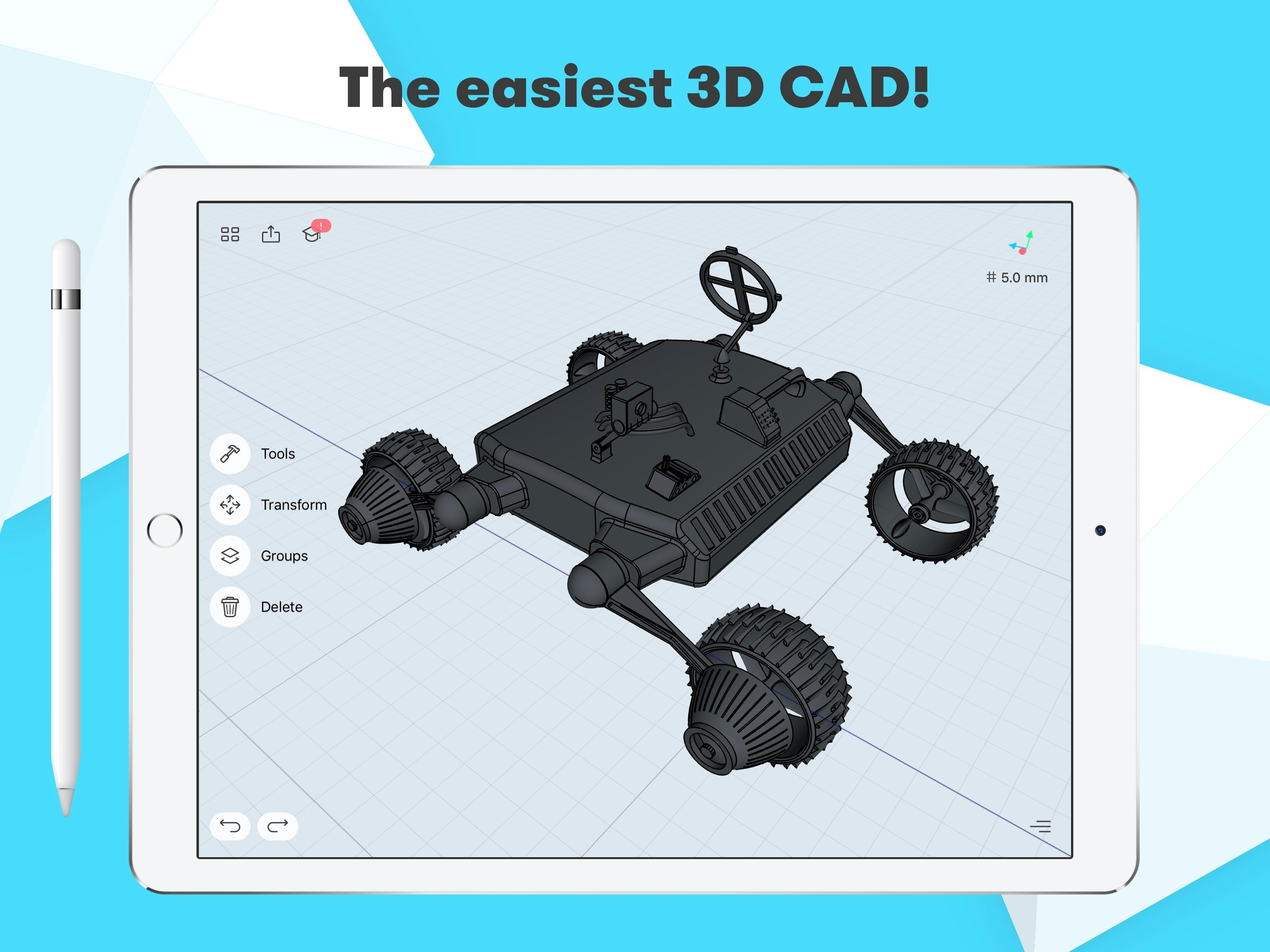 Shapr3D là một ứng dụng thiết kế 3D trên iPad đơn giản và hiệu quả. Nếu bạn yêu thích công nghệ và đam mê thiết kế, hãy không bỏ lỡ hình ảnh liên quan đến Shapr3D để khám phá tất cả các tính năng và tính năng đáng kinh ngạc của ứng dụng này.