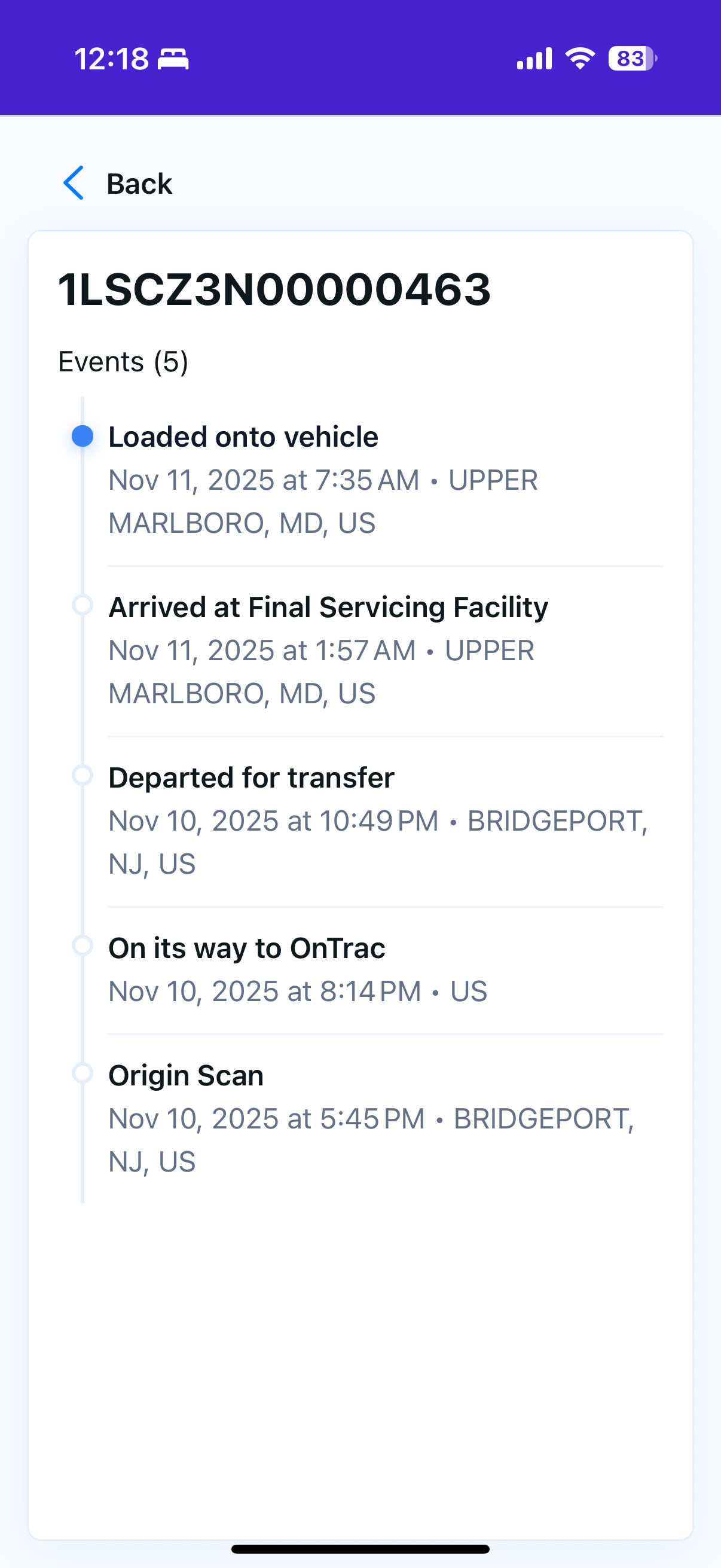 InstantParcels Package Tracker gallery image