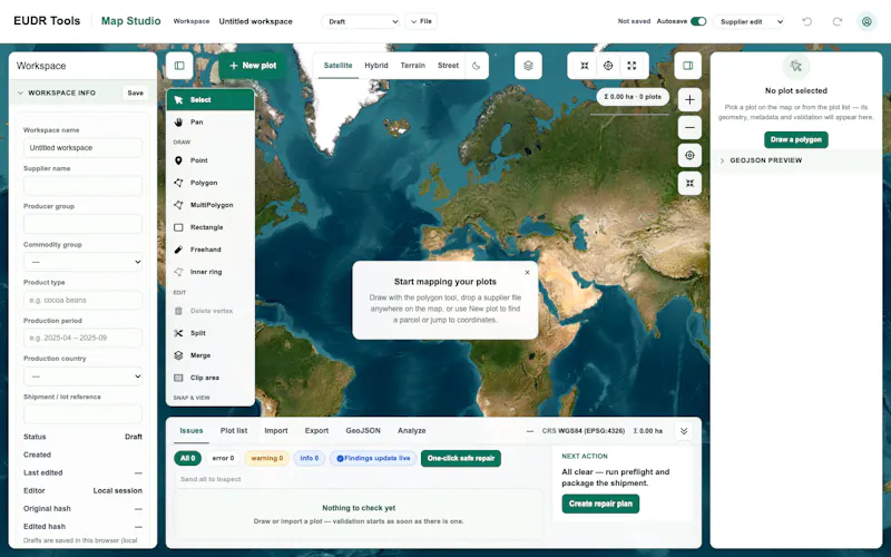 EUDR Tools screenshot 3
