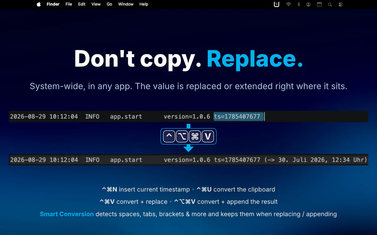 UnixTime: Timestamp Converter gallery image