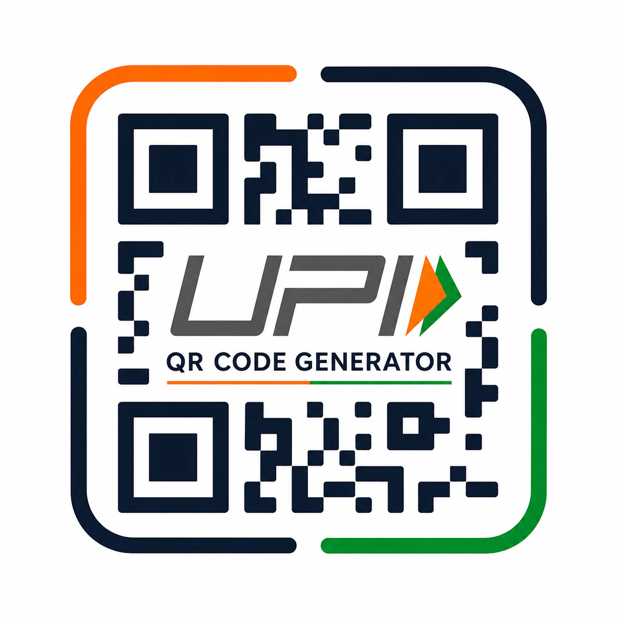 UPI QR Code & Card Generator