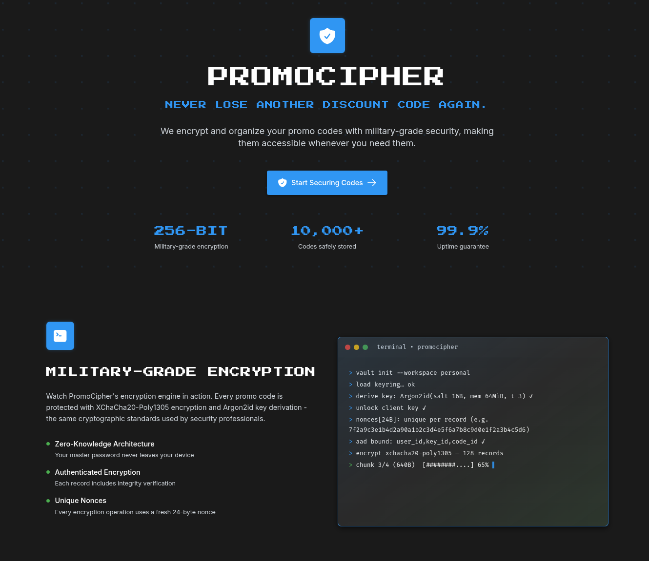 Promocifrare - Non perdere mai più un altro codice di sconto media 1