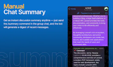 Telegram Summary Bot gallery image