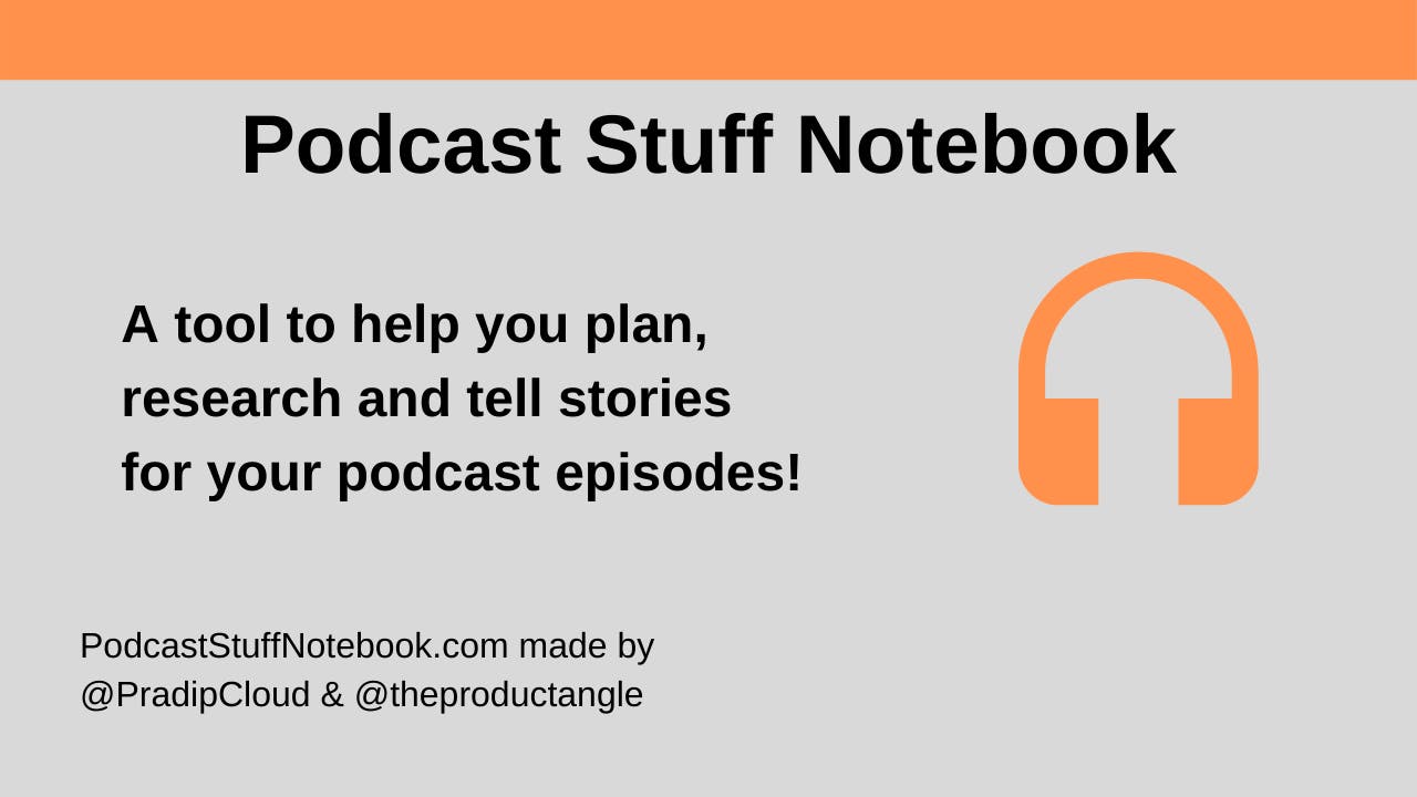 Podcast Stuff Notebook media 1