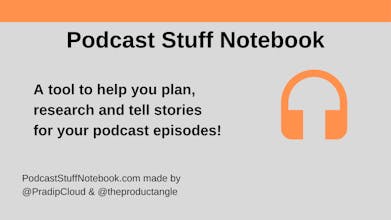 Podcast Stuff Notebook gallery image