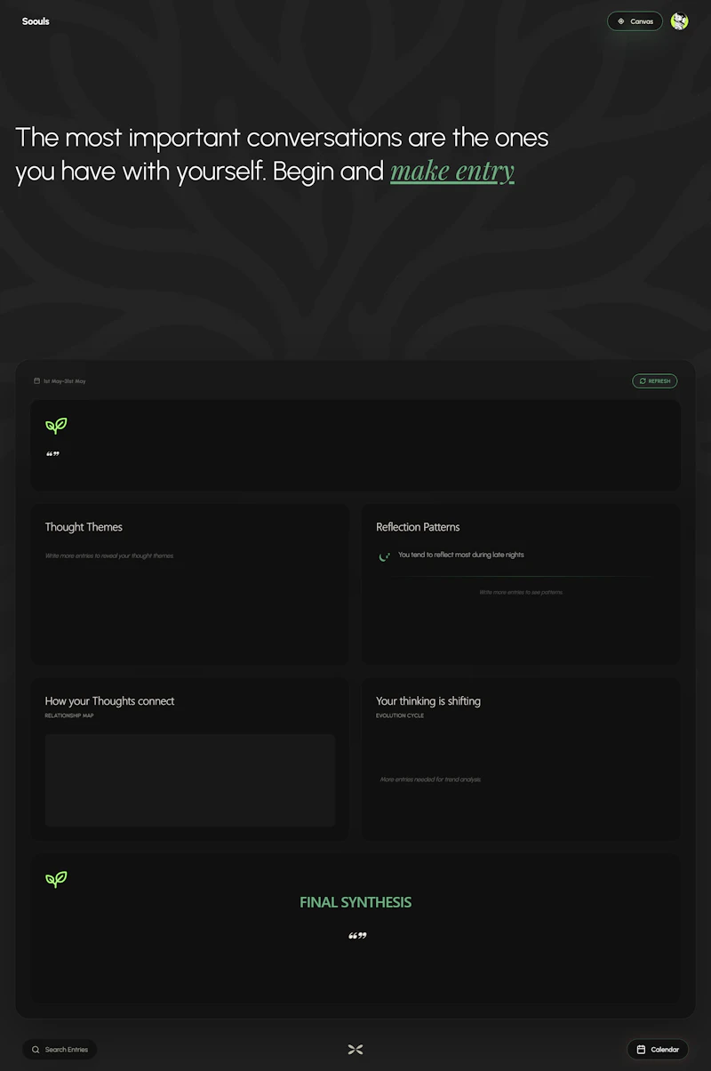 Soouls — A quieter way to think screenshot 9