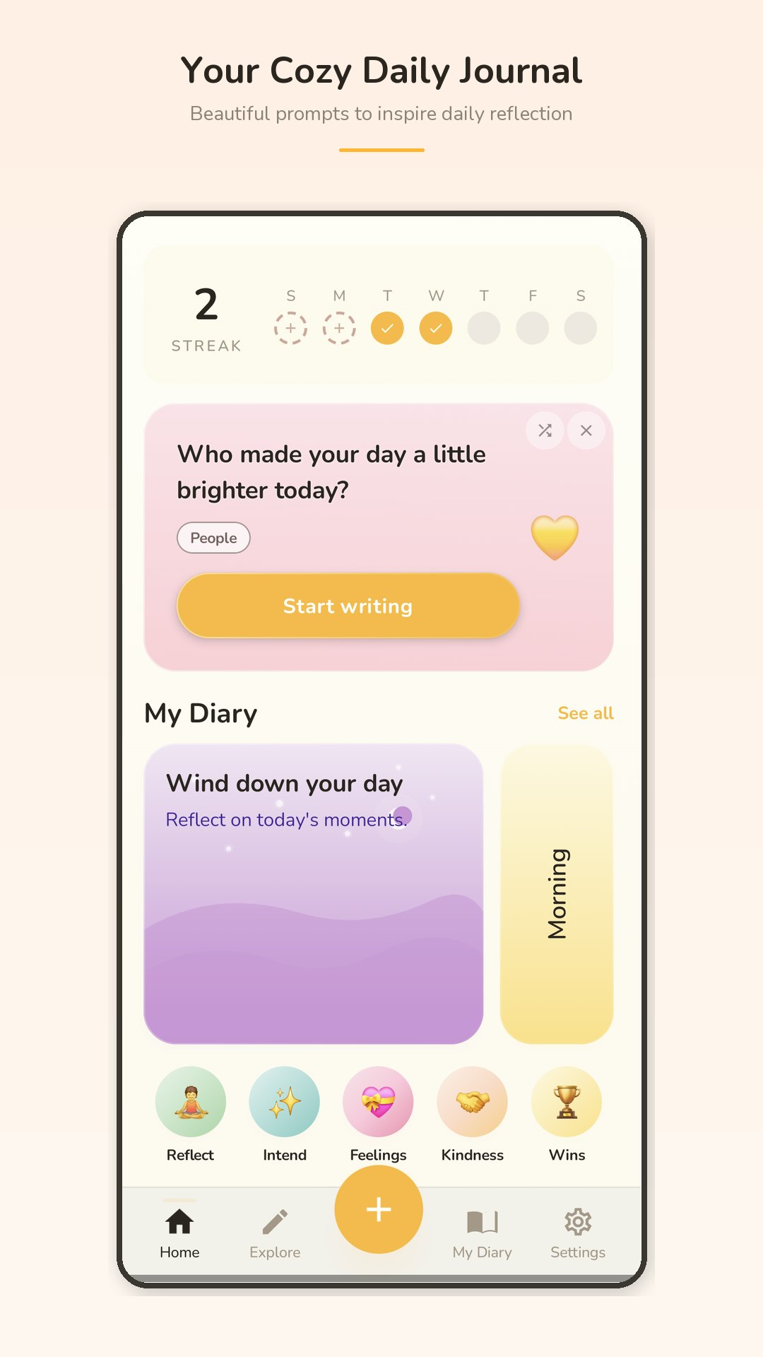 Gratitude Self Love Journal - Screenshot 3 showing product features and functionality