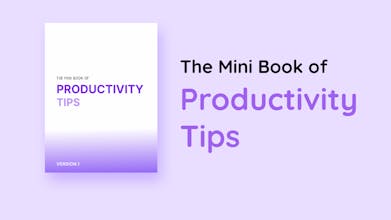 Mini Book of Productivity Tips 📘 gallery image
