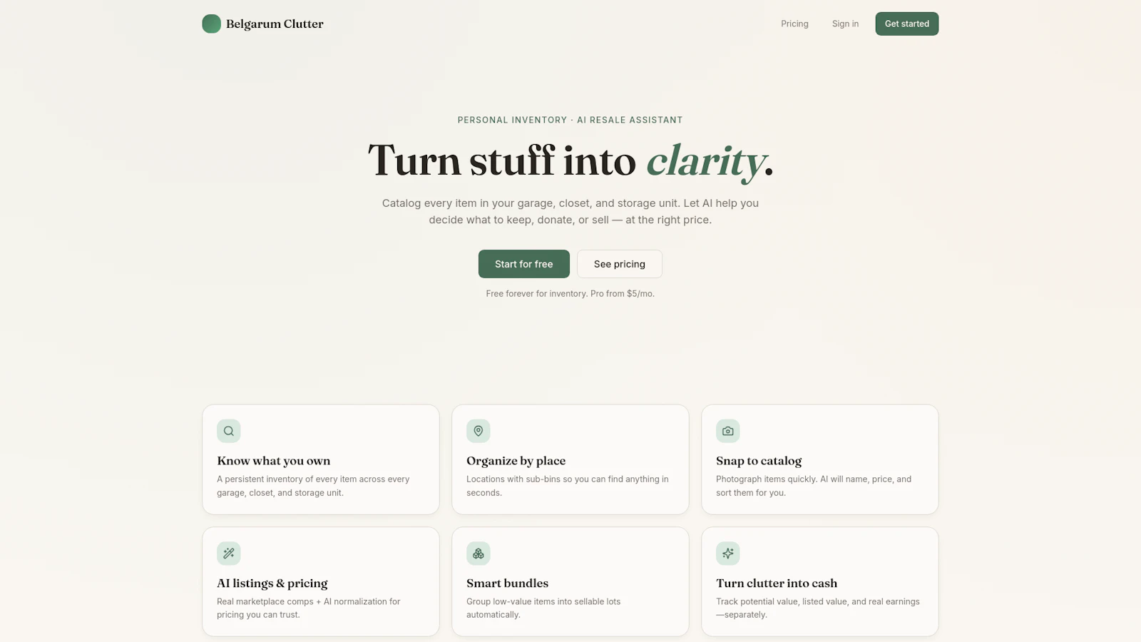 Belgarum Clutter screenshot 1