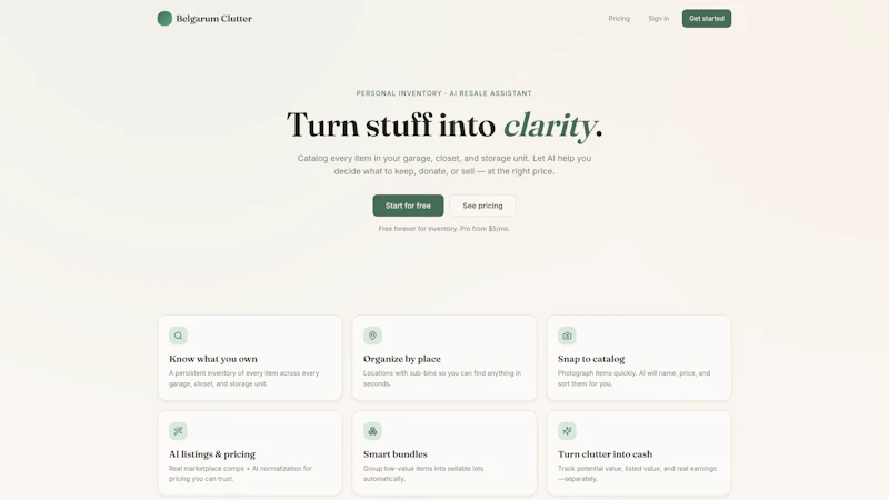 Belgarum Clutter screenshot 1