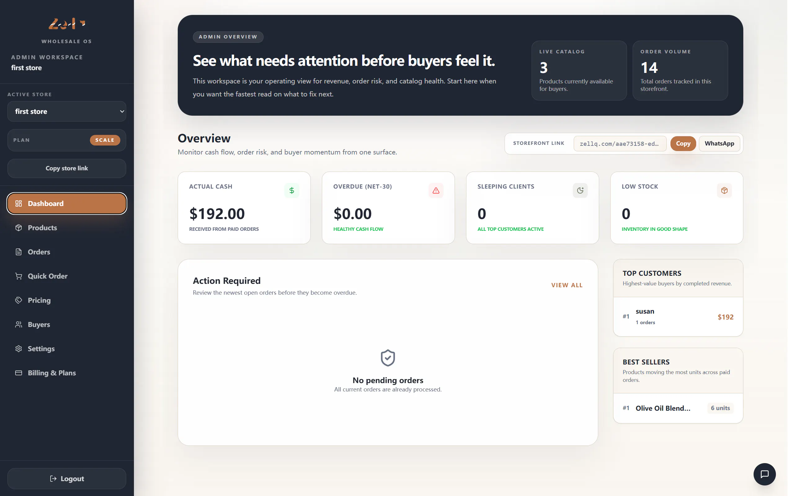 Zellq product banner