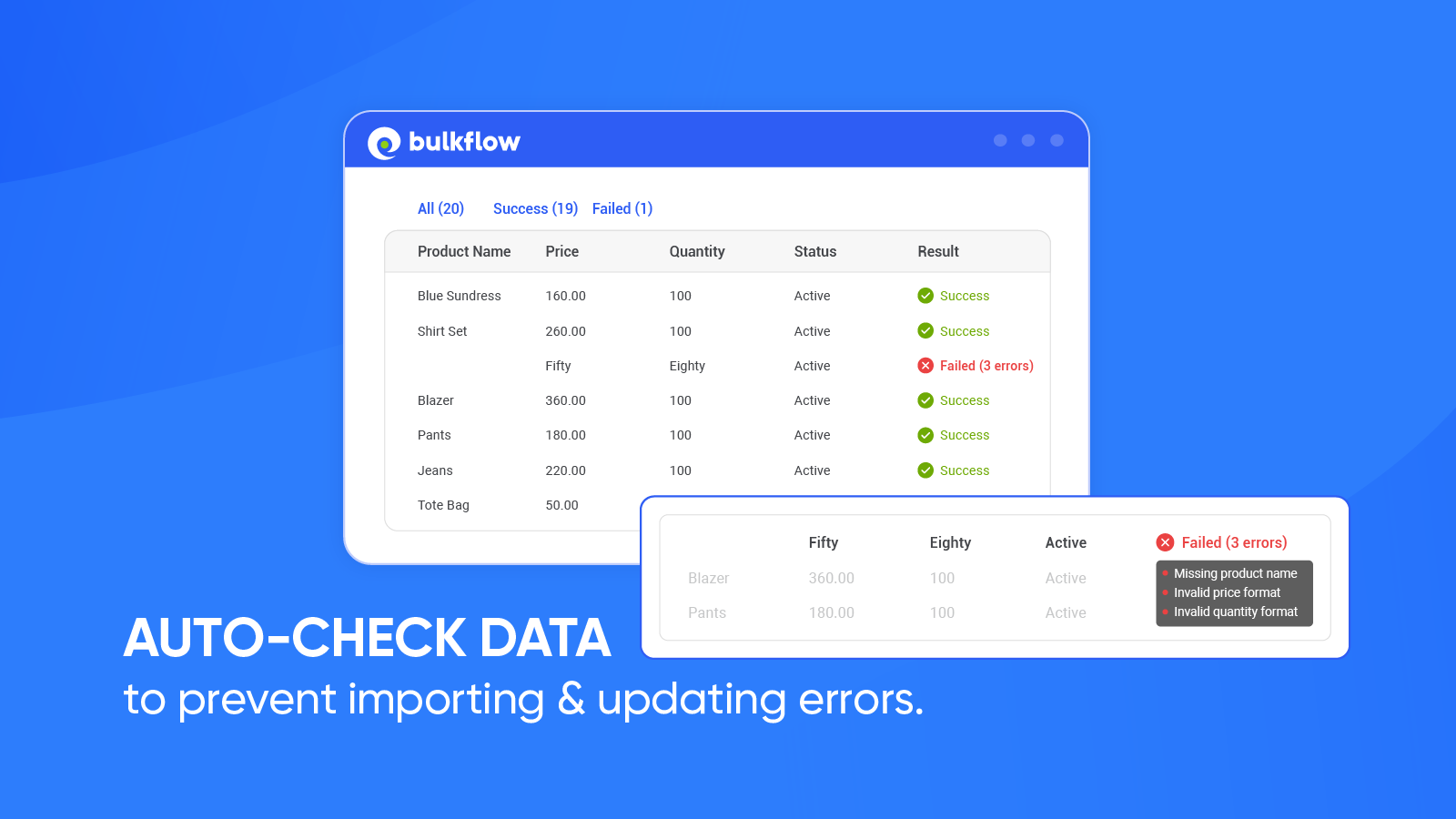 Bulkflow - Daten importieren, exportieren, aktualisieren und migrieren Medien 4