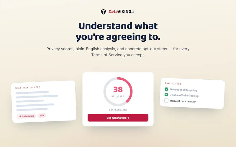 DataVIKING.ai screenshot 1
