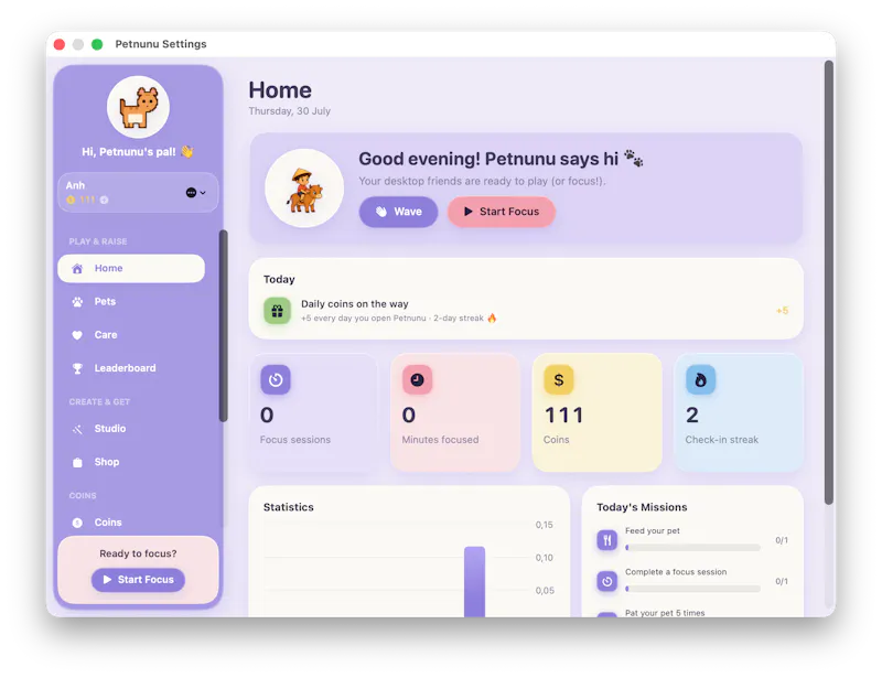 Petnunu Desktop screenshot 3