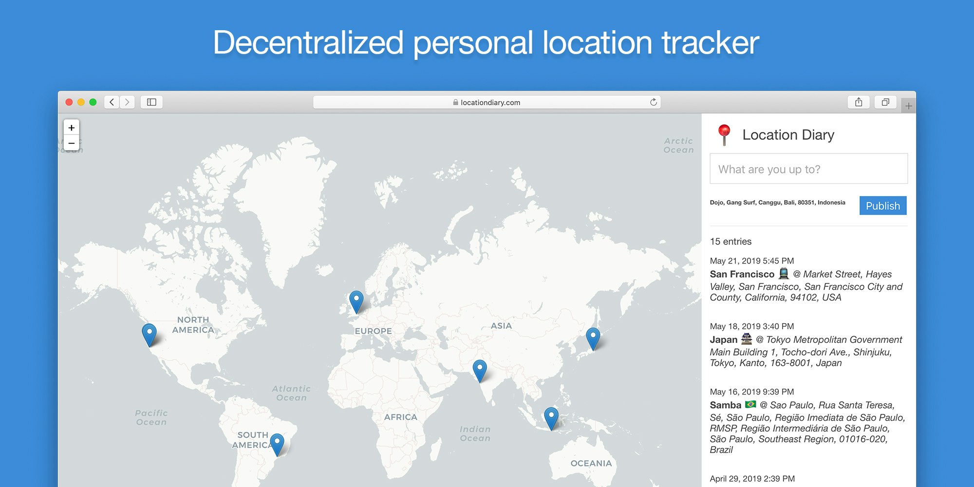 Location Diary gallery image