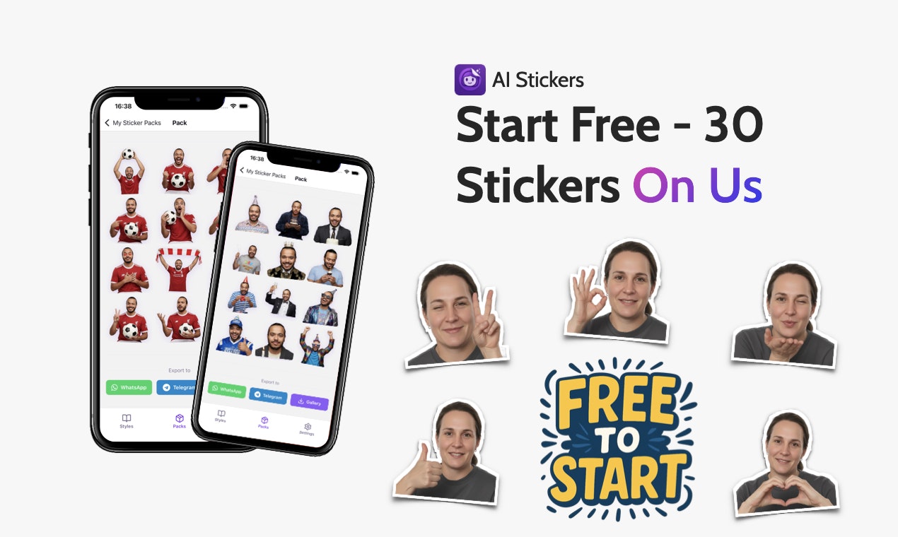 AI Stickers gallery image