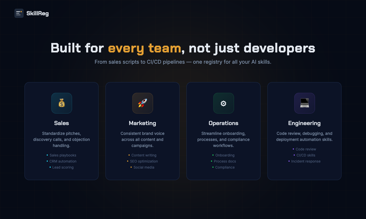 SkillReg gallery image