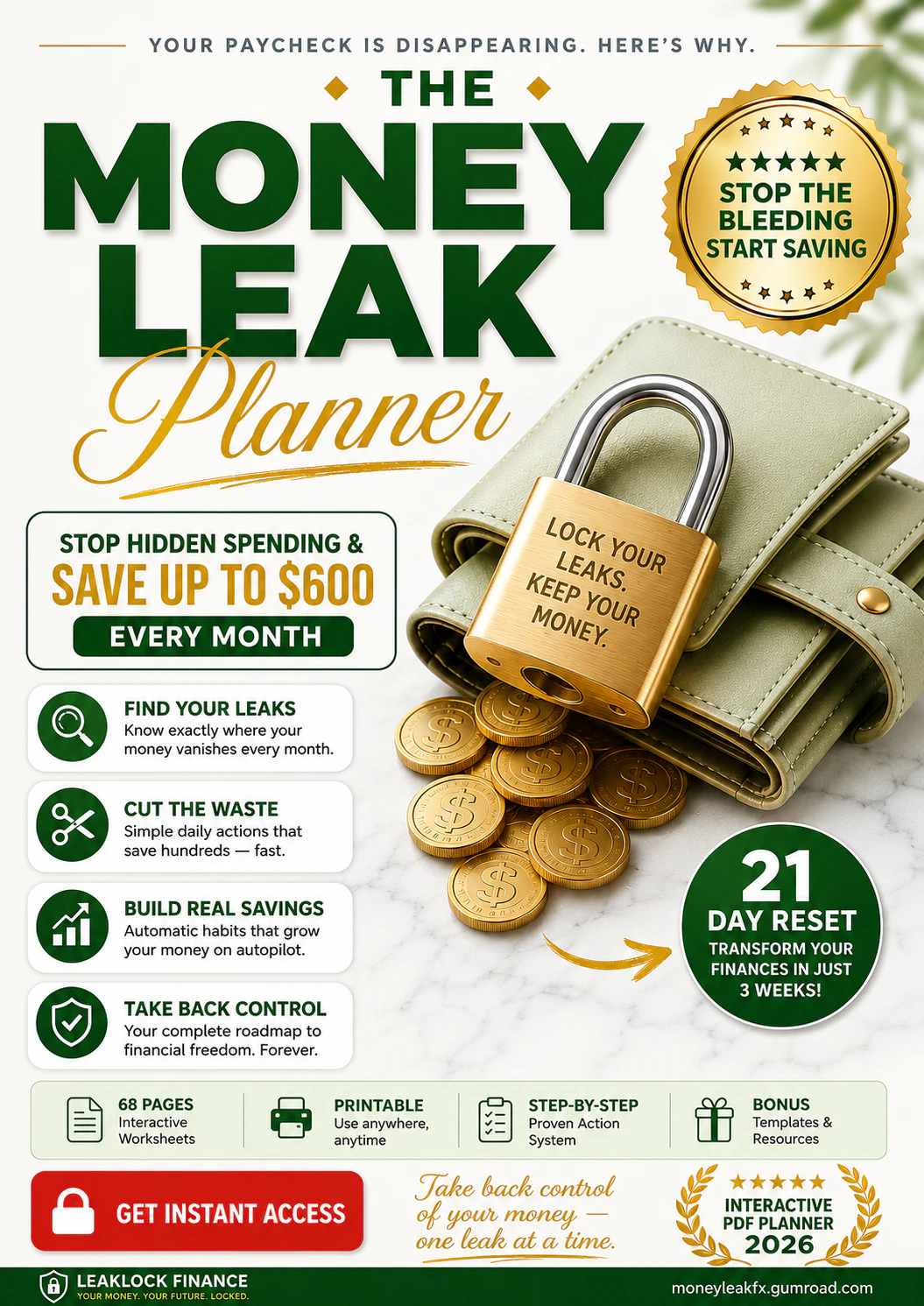 Money Leak Planner 2026