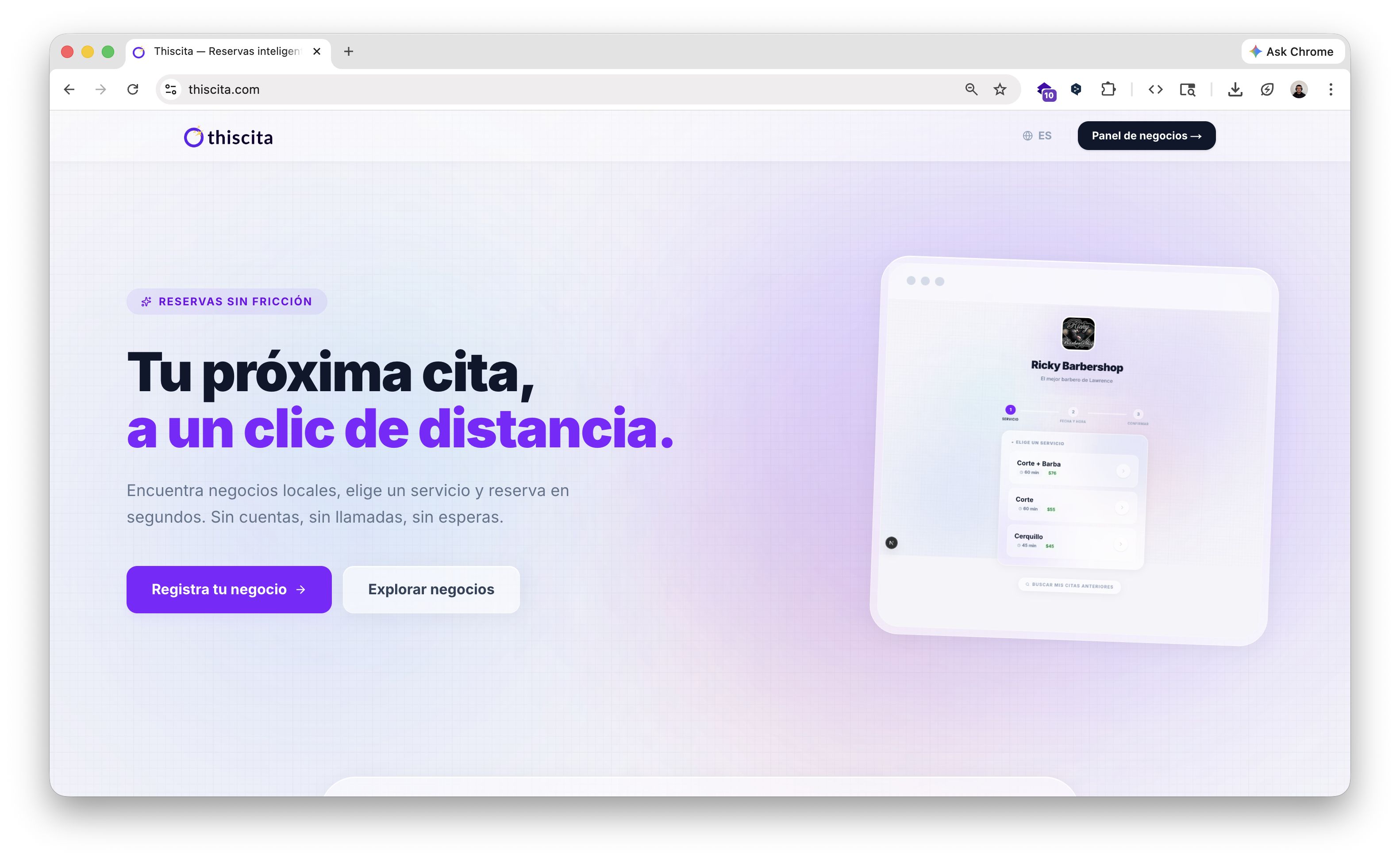 Thiscita - Screenshot 2 showing product features and functionality