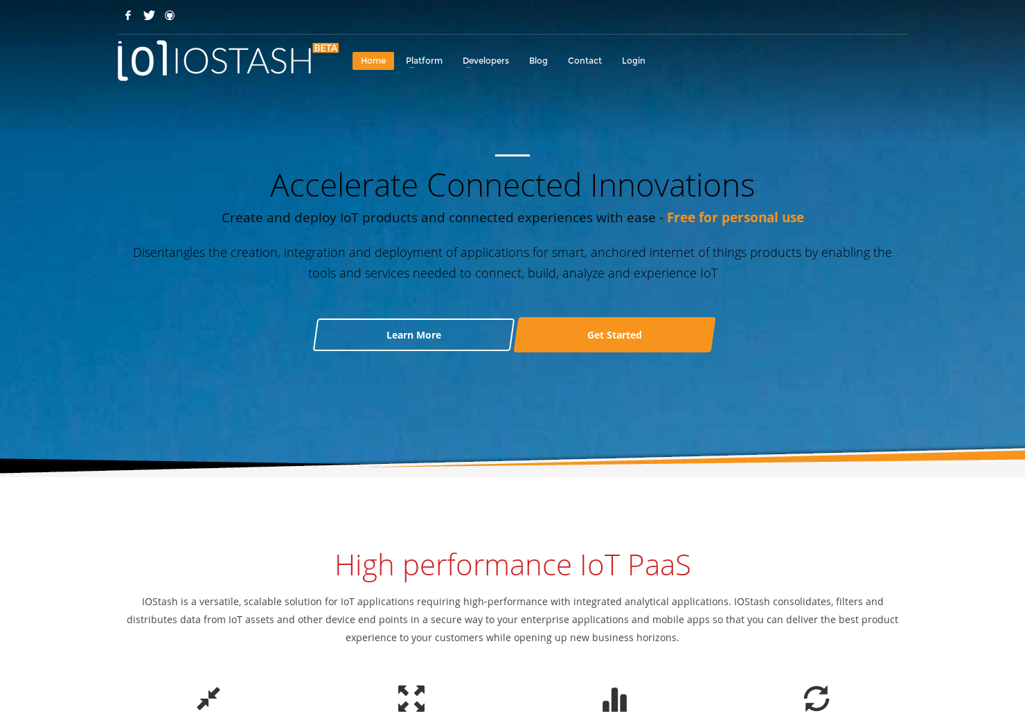 IOStash IoT PaaS