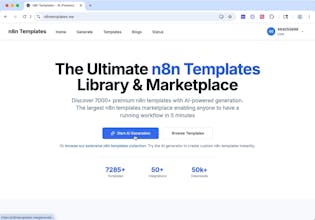 My n8n Templates gallery image