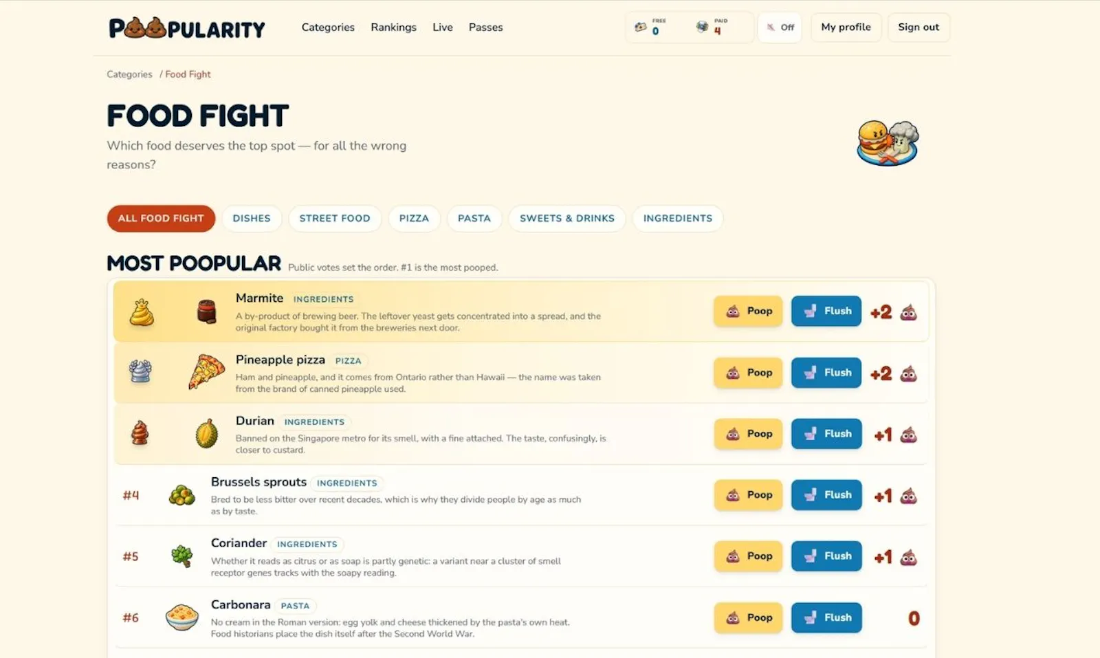 Poopularity screenshot 2