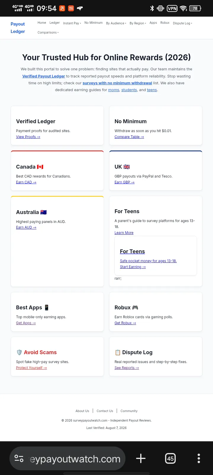 surveypayoutwatch gallery image