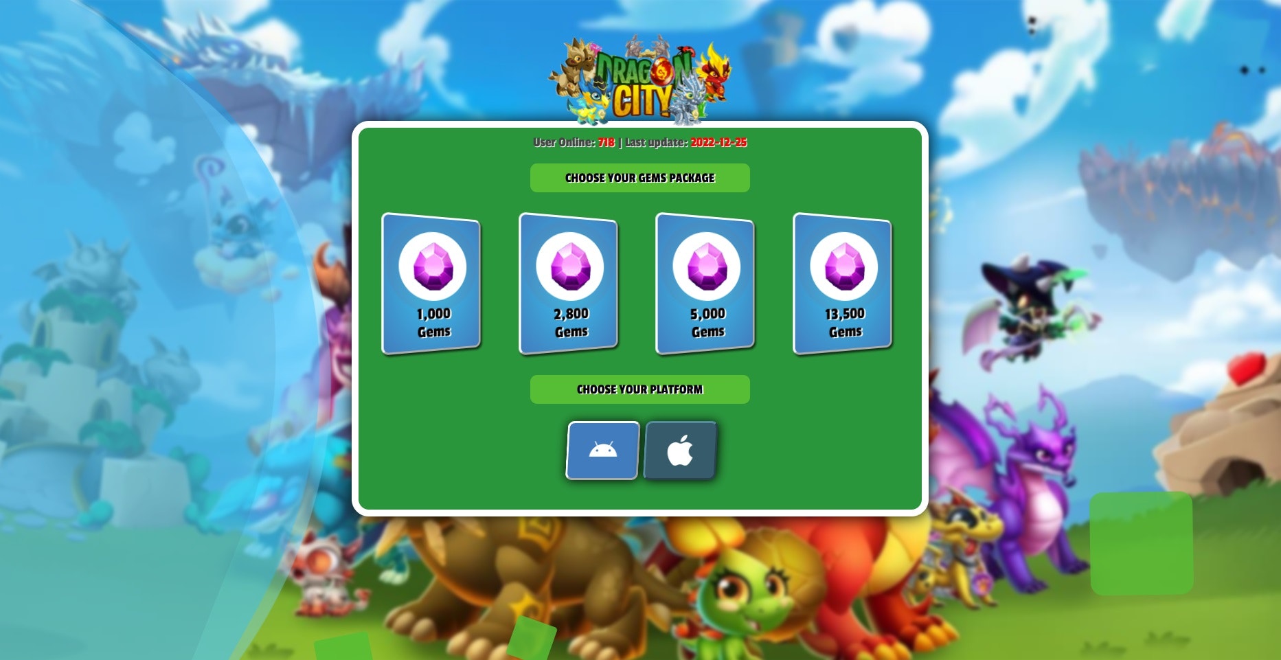 Kostenlose Dragon City Gems Hack Generator App - Dragon City Free Gems Generator No Human Verification 2023 Medien 1