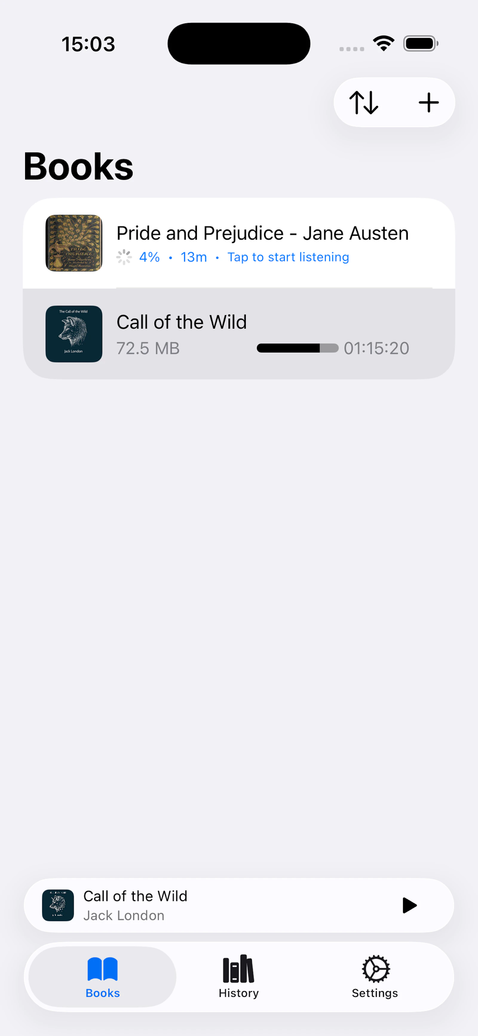 AudioBooks - EPUB to Audiobook screenshot 2