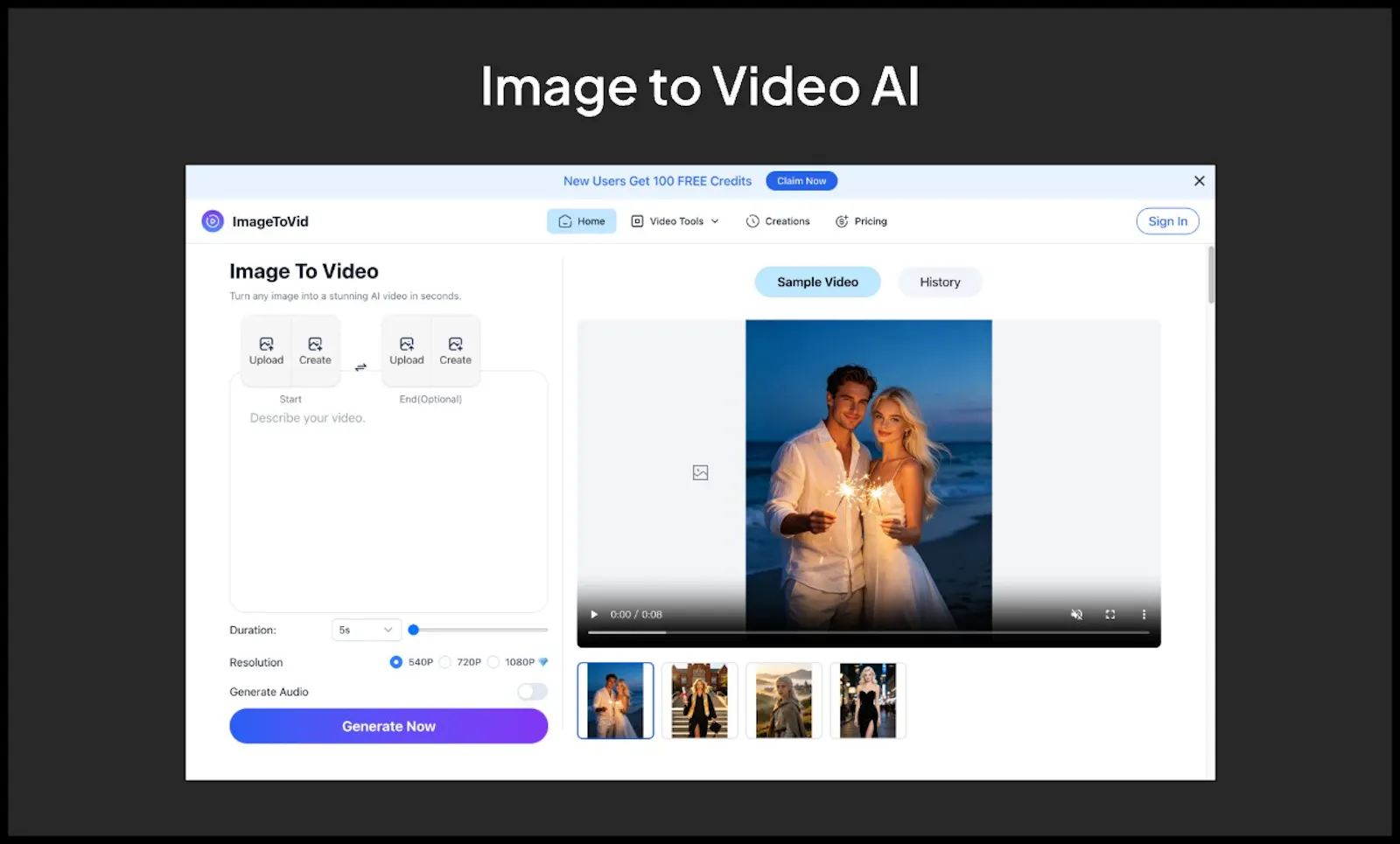 ImagetoVid AI screenshot 1