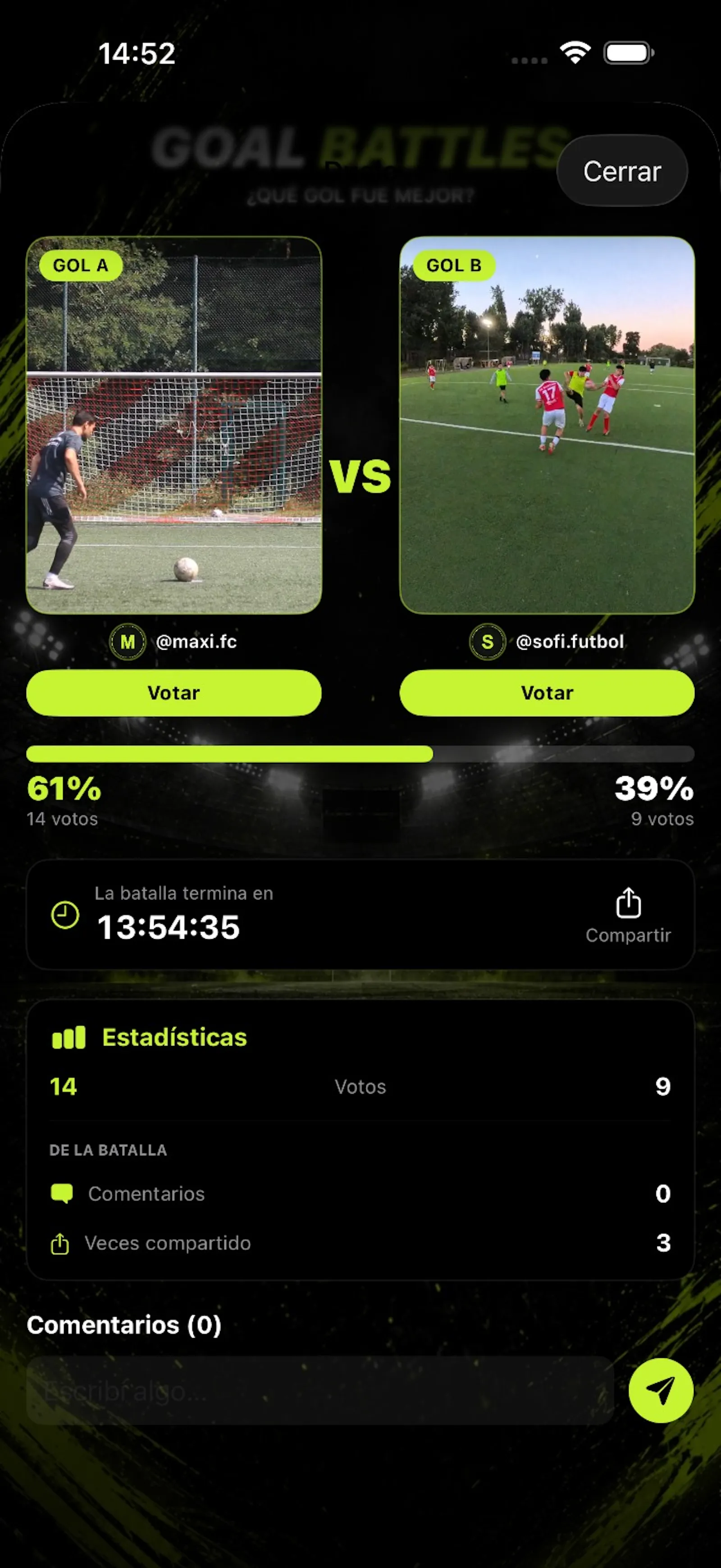 GolGana — Metés gol, ganás screenshot 4