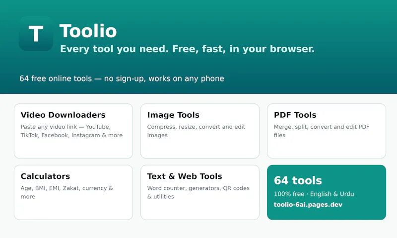 Toolio screenshot 1