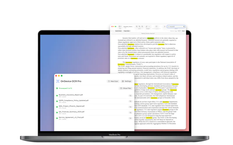 OnDevice OCR Pro screenshot 1