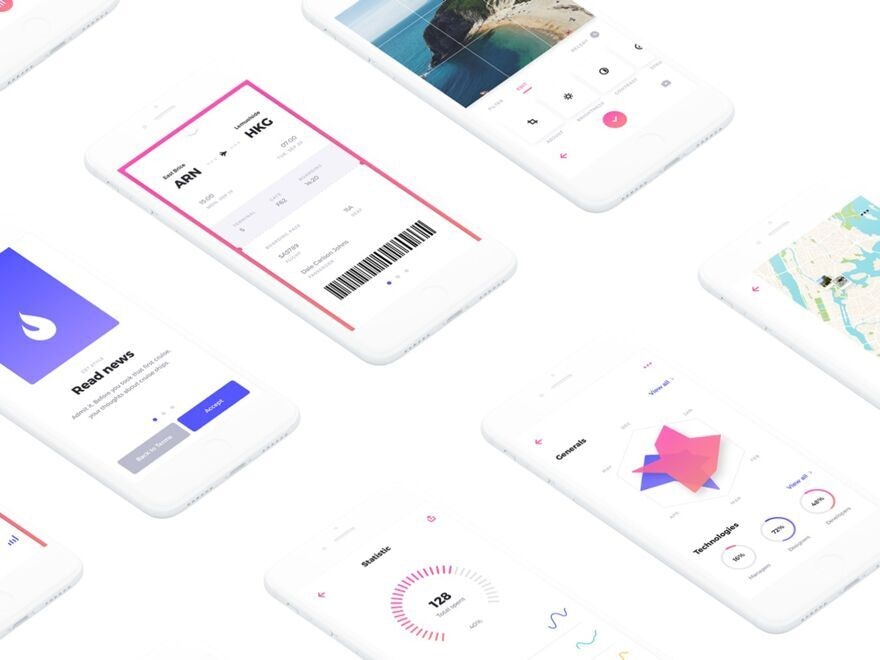 Rodman Mobile UI Kit gallery image